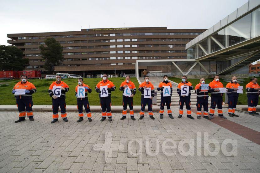 Valoriza estuvo presente en el aplauso sanitario