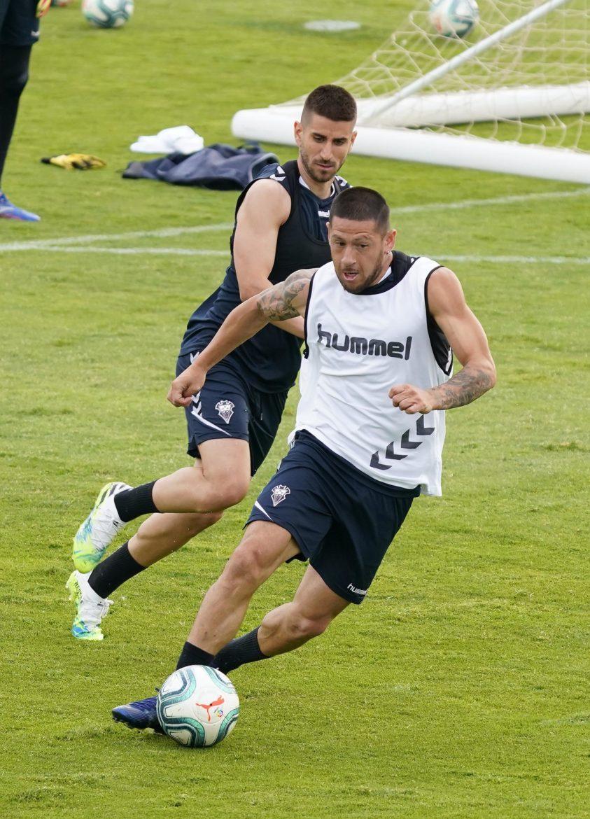 El Albacete ya entrena con toda la plantilla