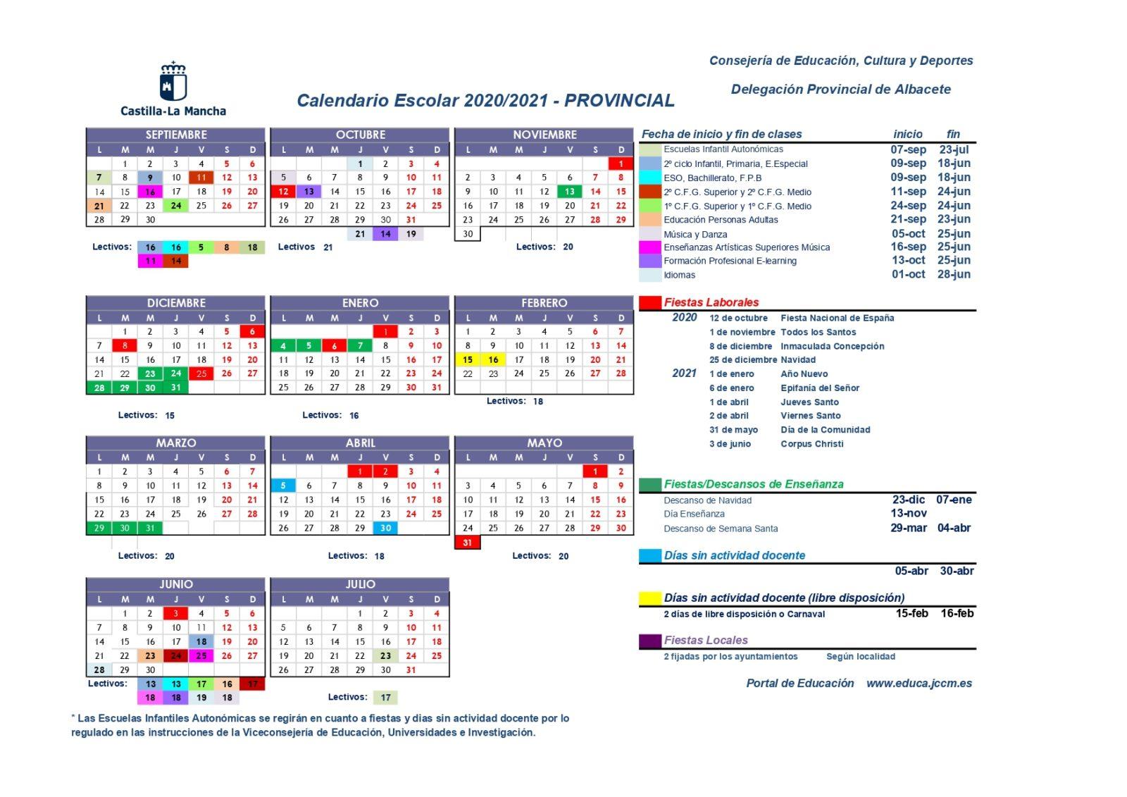 El Consejo Escolar Municipal De Albacete Consensúa El Calendario Educativo Para El Próximo Curso 0753