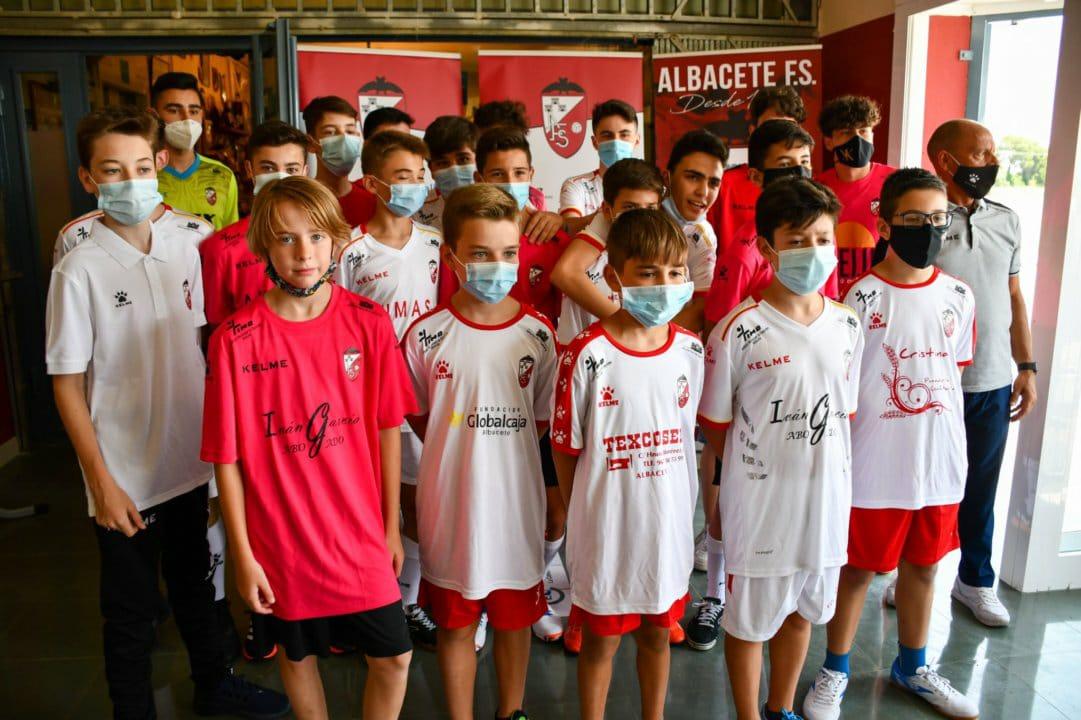 El Albacete FS presenta sus equipaciones para la temporada 2020/21