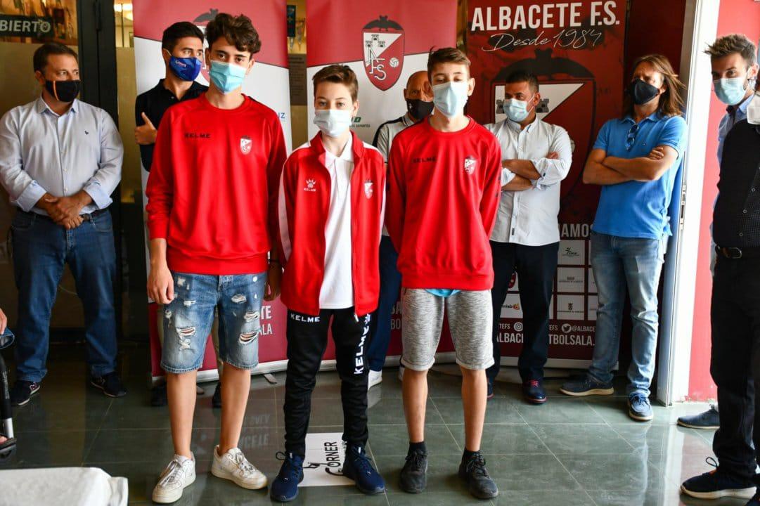 El Albacete FS presenta sus equipaciones para la temporada 2020/21