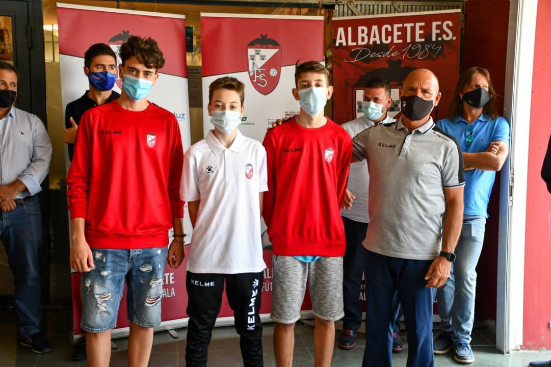 El Albacete FS presenta sus equipaciones para la temporada 2020/21