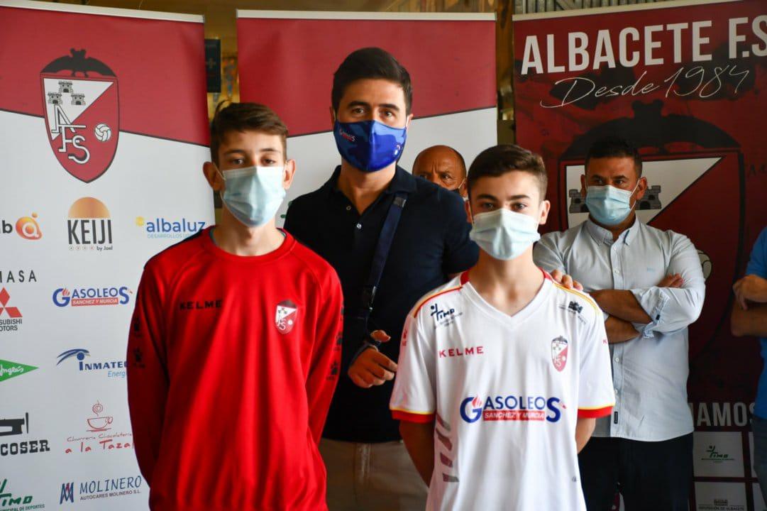 El Albacete FS presenta sus equipaciones para la temporada 2020/21