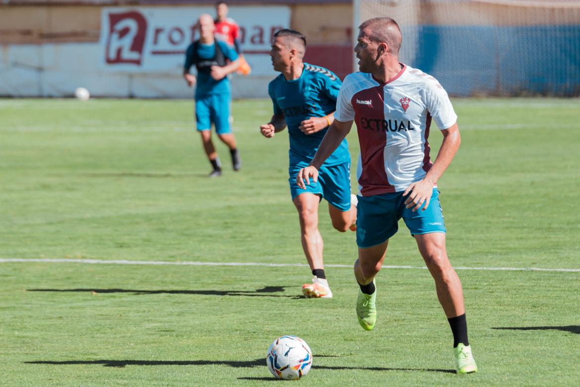 Galería de imágenes del entrenamiento del Albacete Balompié