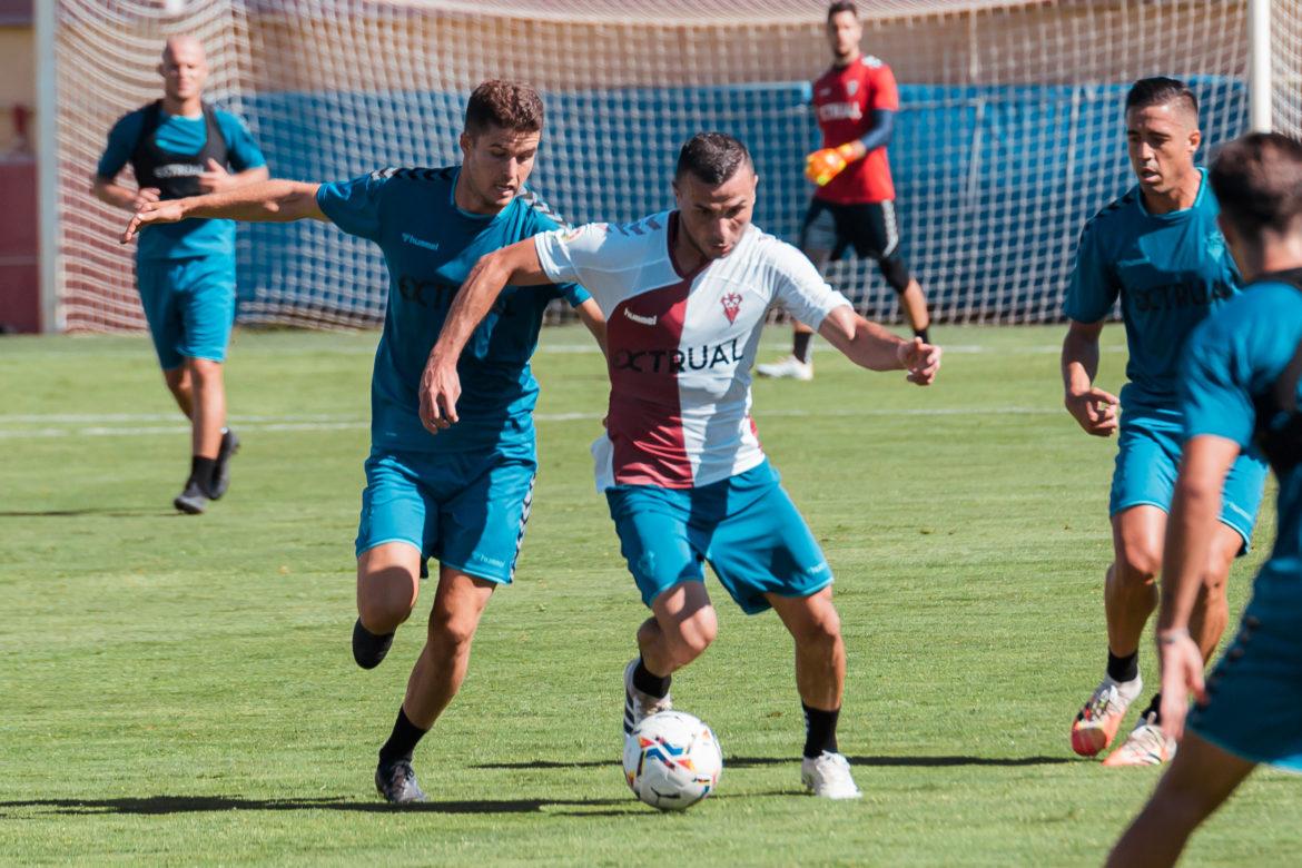 Galería de imágenes del entrenamiento del Albacete Balompié