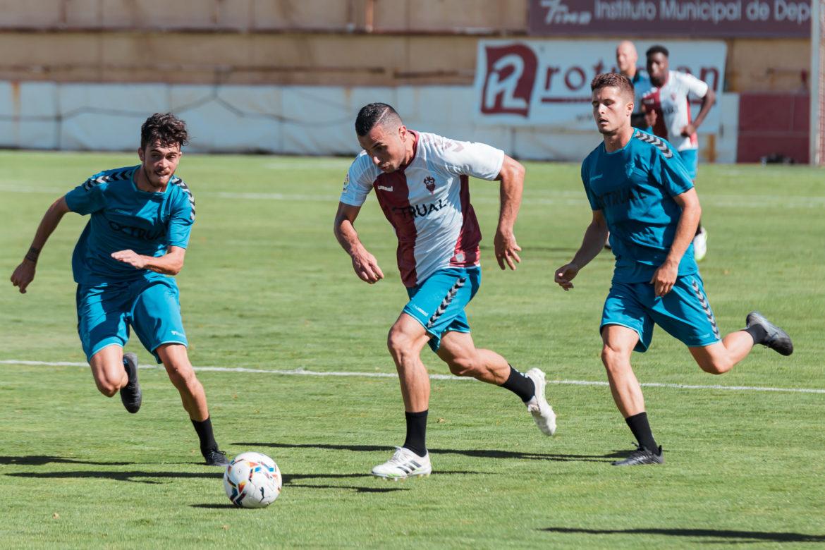 Galería de imágenes del entrenamiento del Albacete Balompié