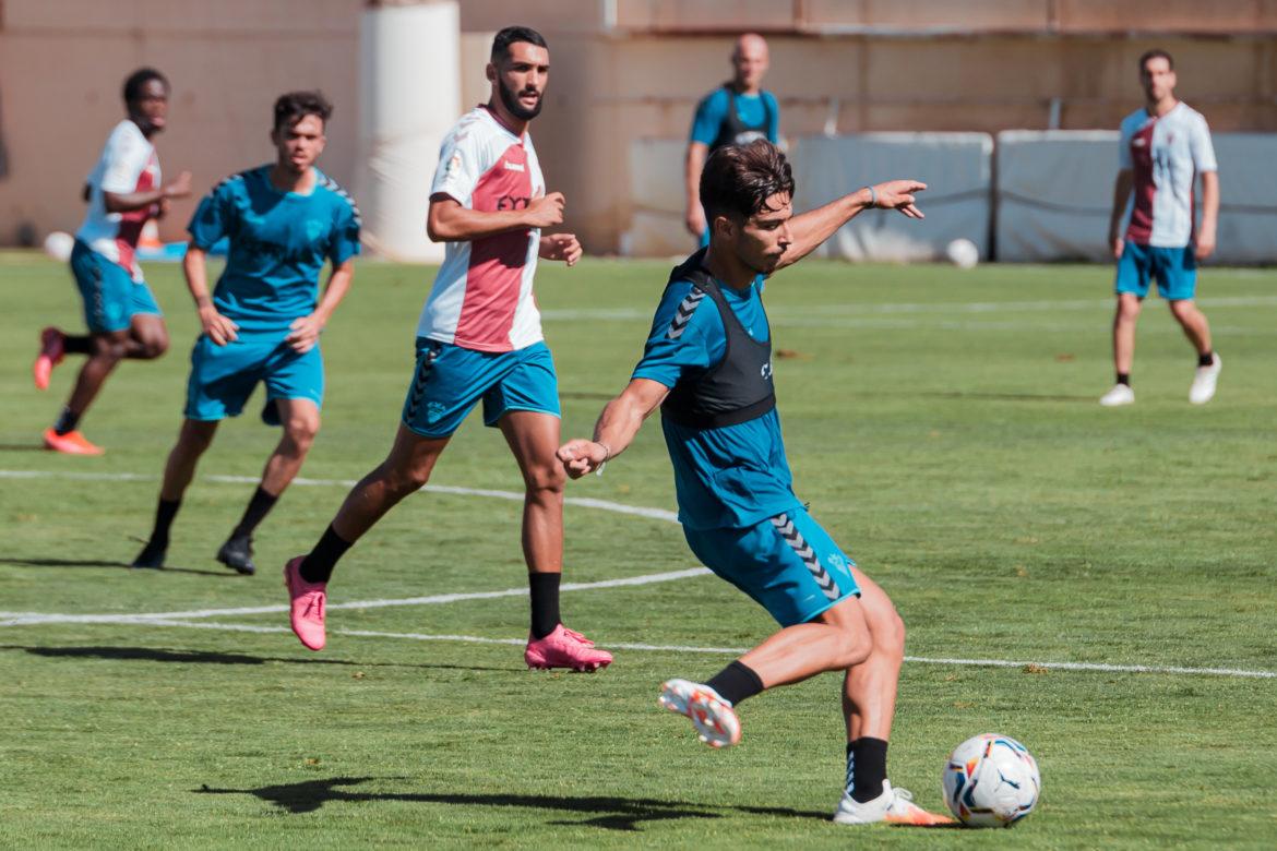 Galería de imágenes del entrenamiento del Albacete Balompié