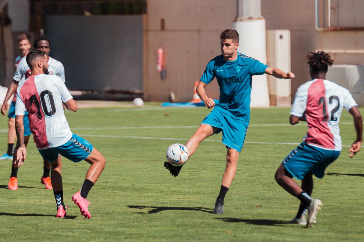 Galería de imágenes del entrenamiento del Albacete Balompié