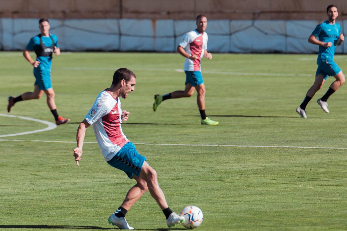 Galería de imágenes del entrenamiento del Albacete Balompié