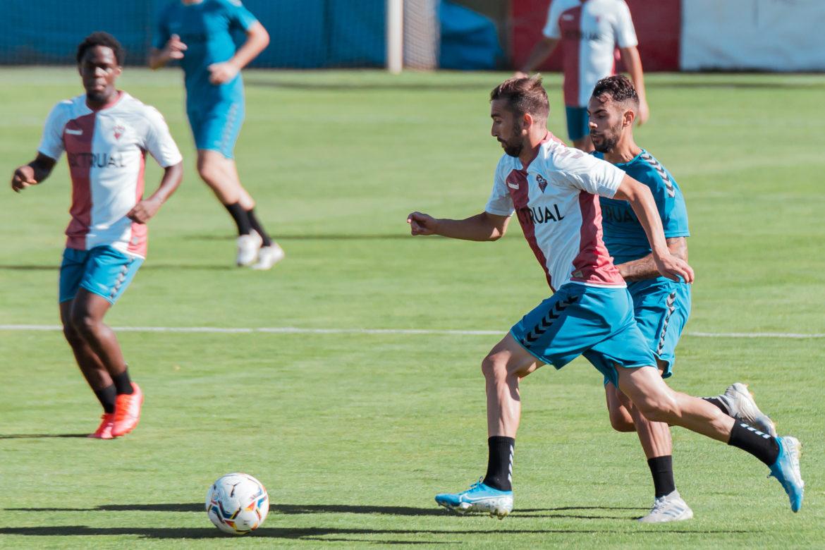 Galería de imágenes del entrenamiento del Albacete Balompié