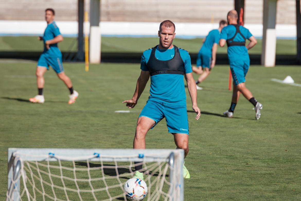 El entrenamiento de hoy del Albacete Balompié en imágenes