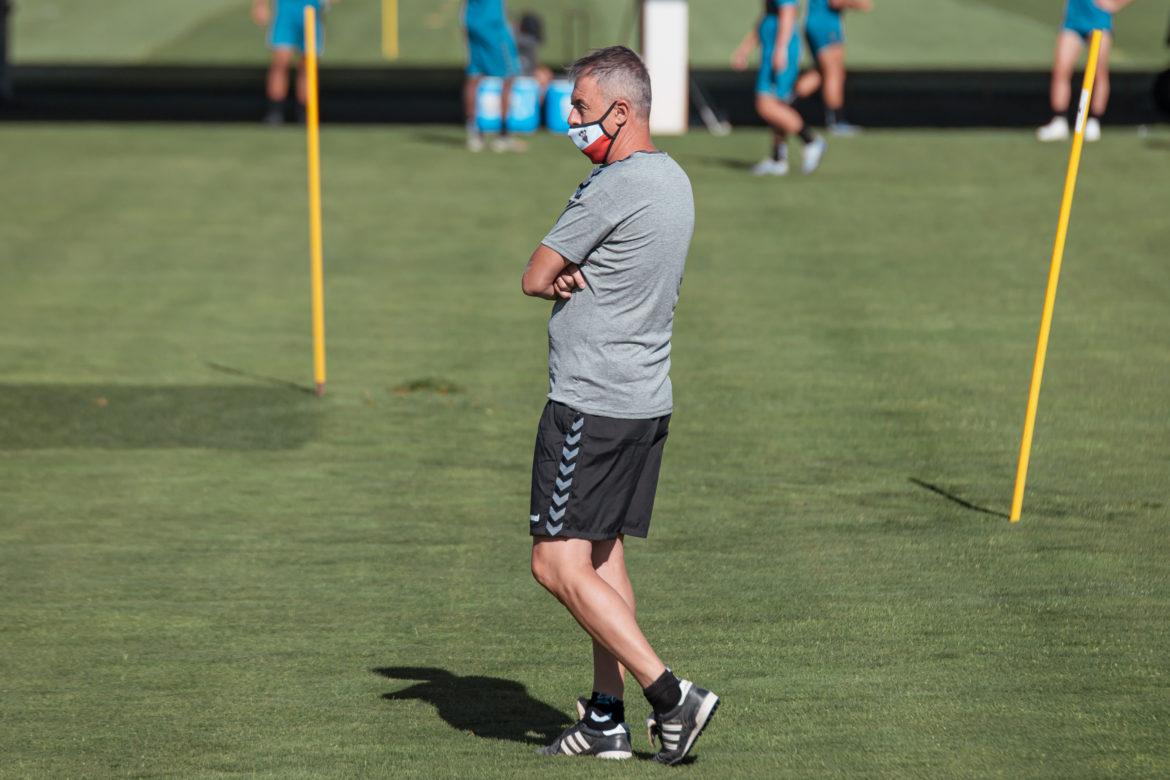 El entrenamiento de hoy del Albacete Balompié en imágenes