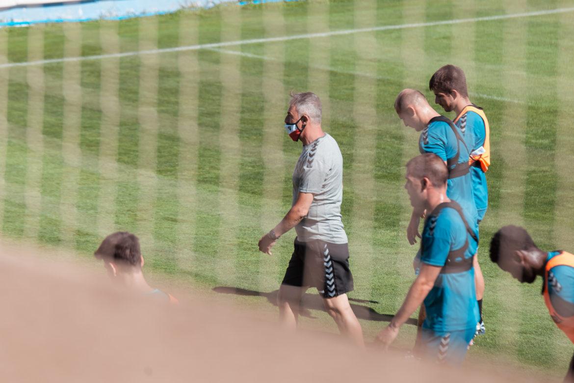 El entrenamiento de hoy del Albacete Balompié en imágenes