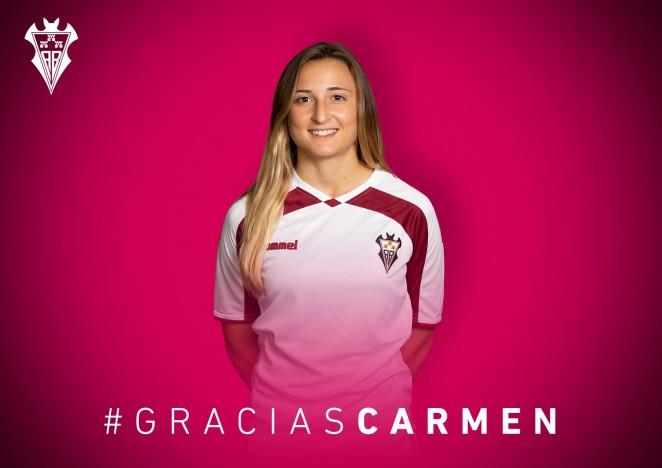 Carmen deja el Fundación Albacete Femenino