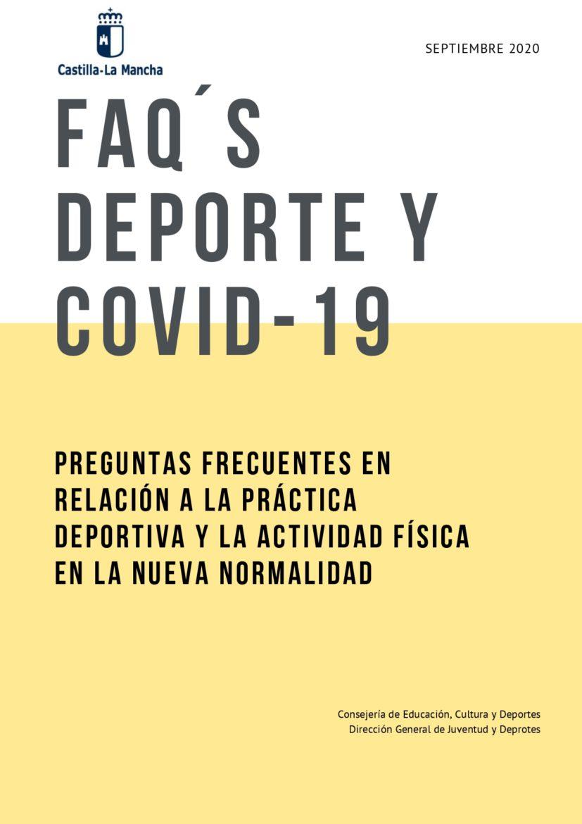 Las preguntas frecuentes sobre deporte y Covid-19