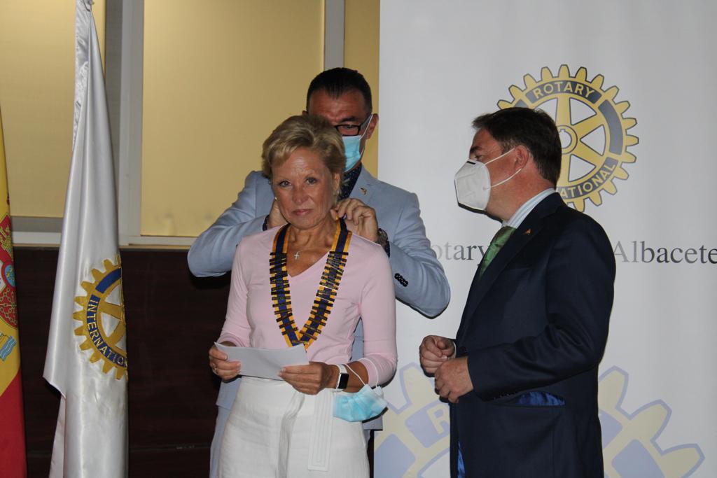 María Victoria Fernández nueva presidenta del Rotary Club