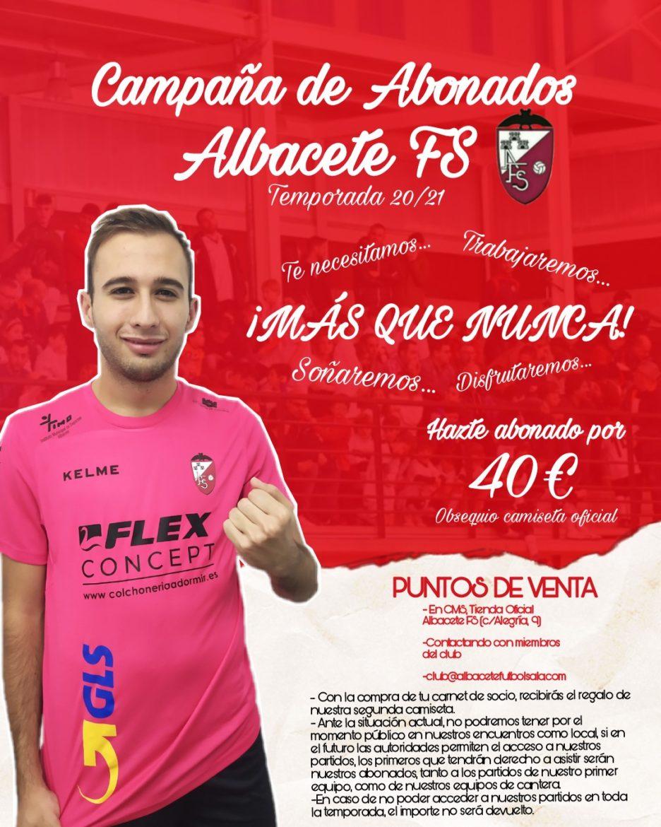 Campaña de abonos del Albacete Fútbol Sala