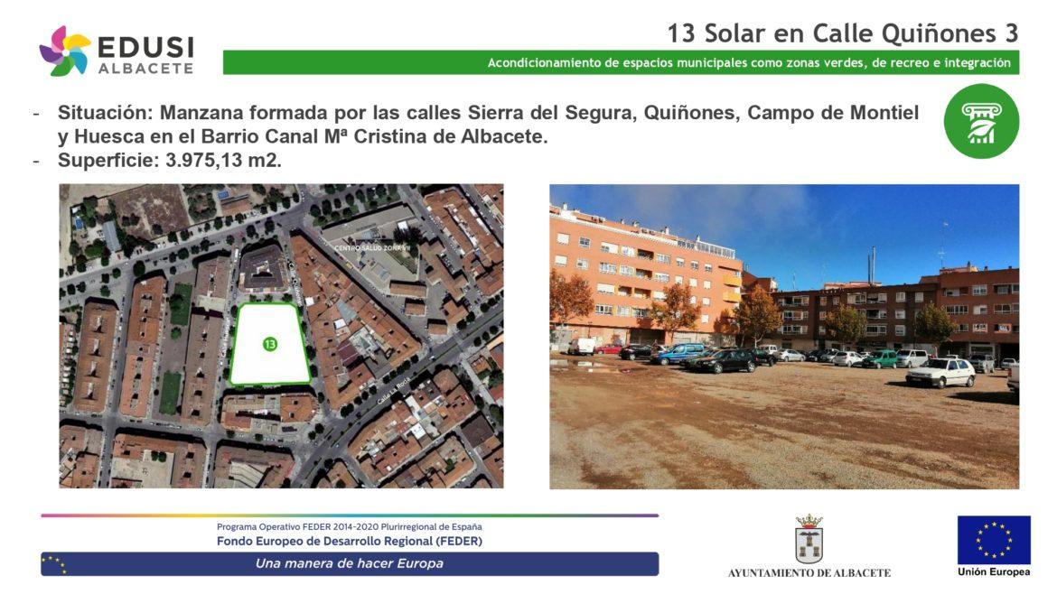 El Ayuntamiento inicia el acondicionamiento de 12 solares