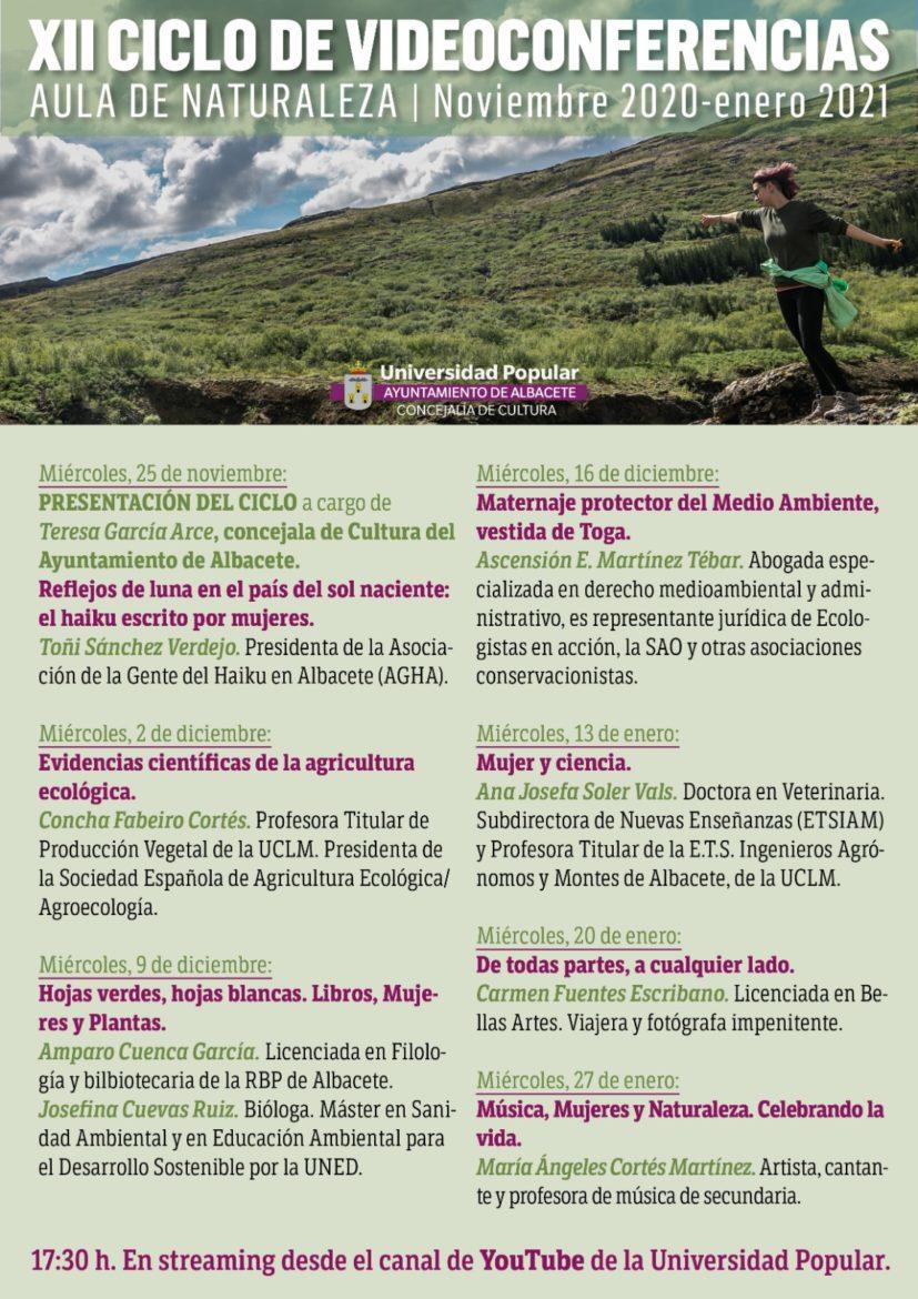 Comienza el XII ciclo de conferencias del Aula de la Naturaleza