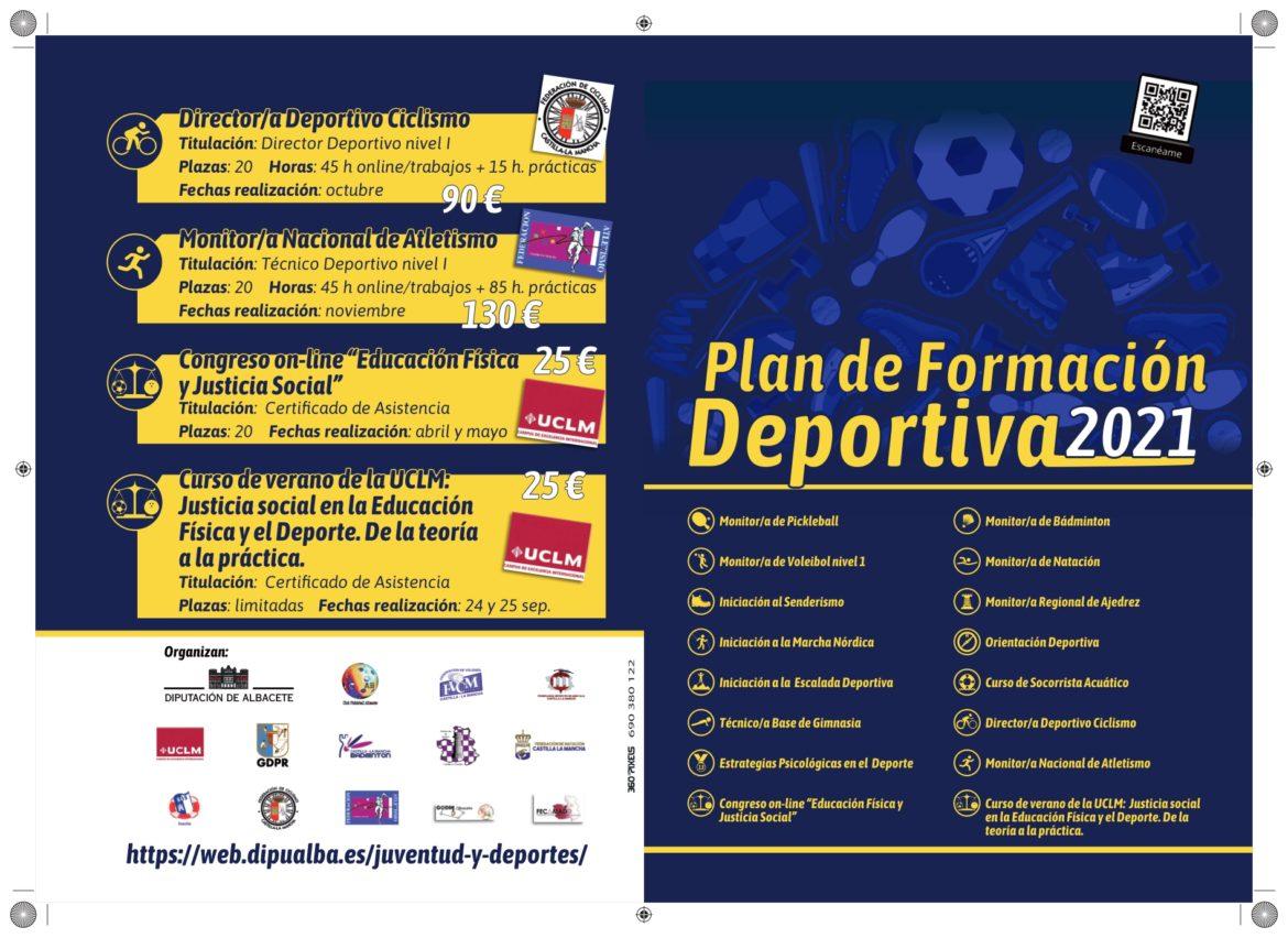 Presentado el Plan de Formación Deportiva por parte de la Diputación