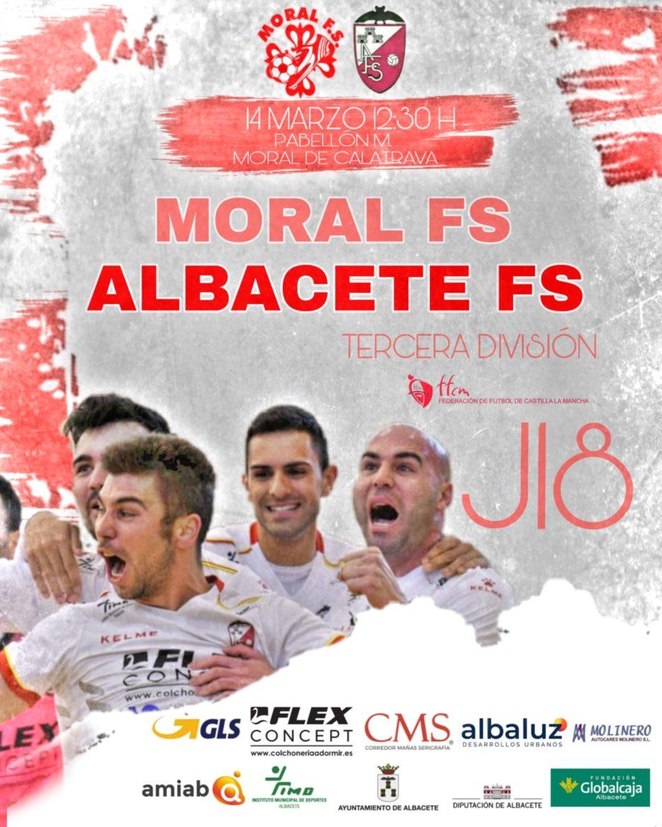 El Albacete FS viaja a Moral  para cerrar la primera fase