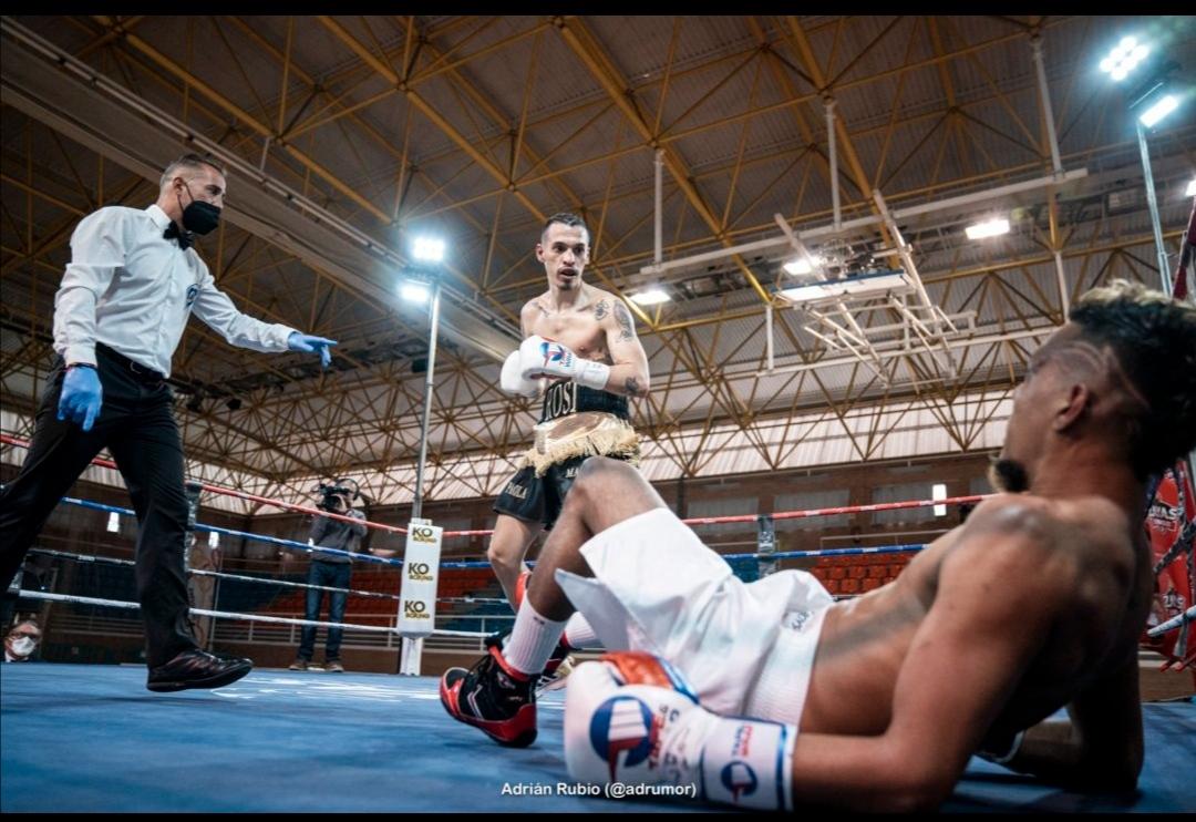 Jordi Martínez vence su segundo combate de boxeo profesional