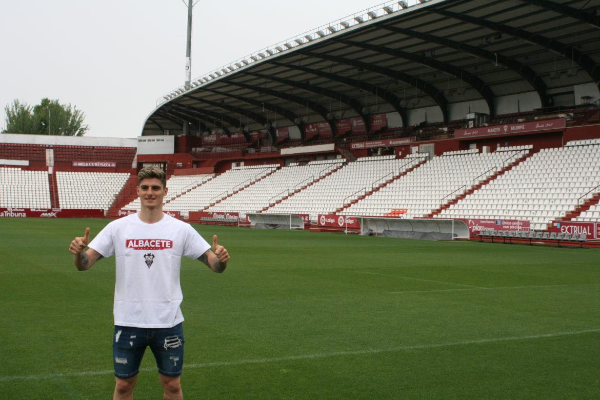 Eric Montes: "Fue muy fácil tomar la decisión de venir al Albacete"