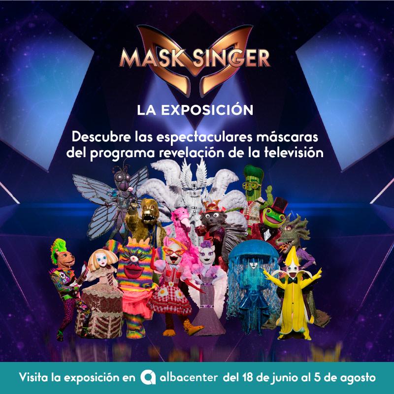 La exposición ‘MASK SINGER’ adivina quién canta desembarca este verano en Albacenter