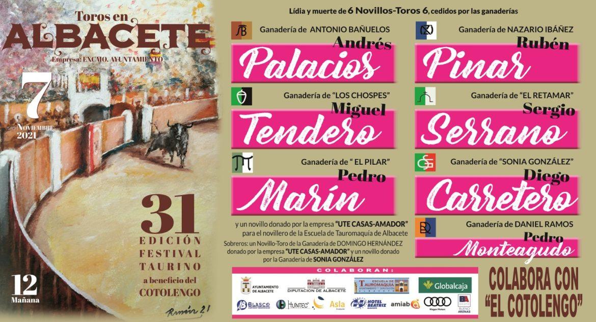 Las entradas para el XXXI Festival Taurino a beneficio del ‘Cotolengo’ ya a la venta en las taquillas de la plaza de toros