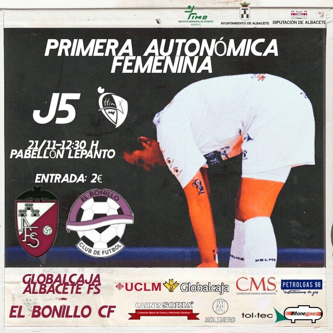 Previa | El Globalcaja Albacete FS recibe al Bonillo CF