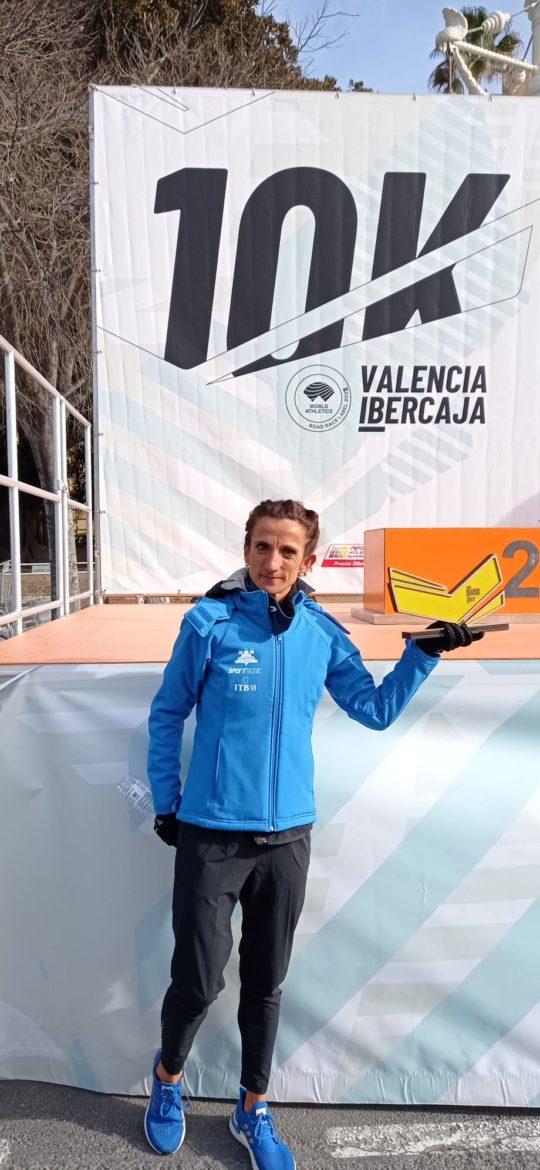 María José de Toro bate el récord de España F+45 de 10 k en ruta