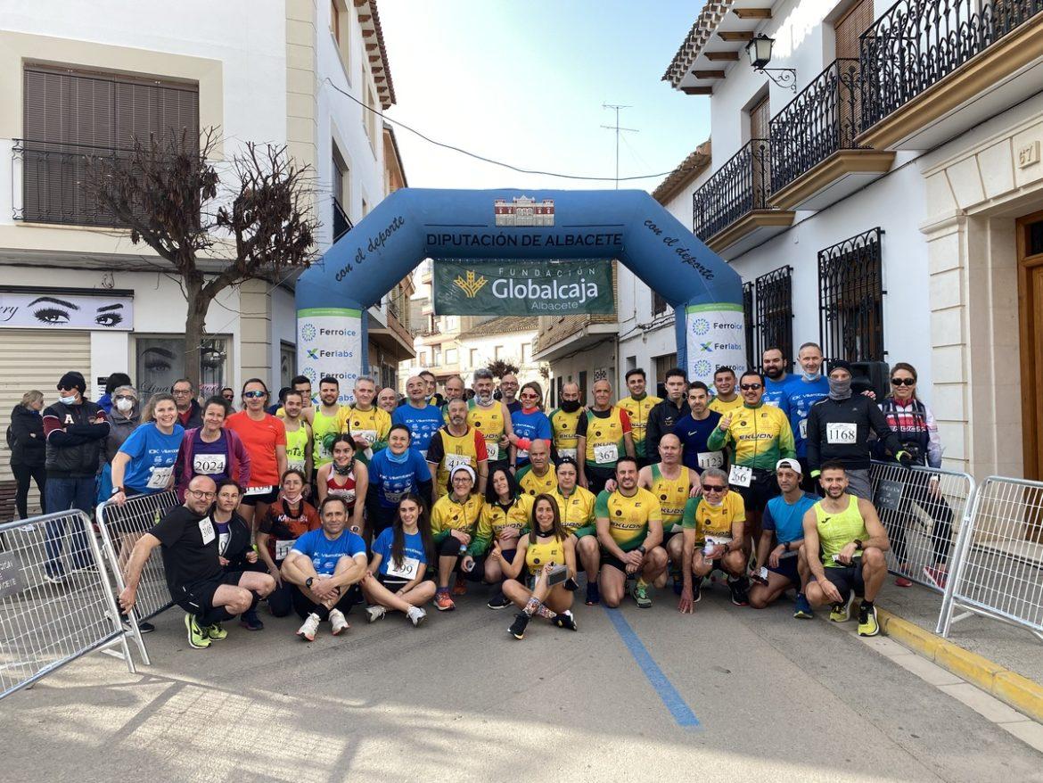 Carreras de Diputación Rosario Gómez y Manu Gutiérrez vencieron en el 10K de Villarrobledo