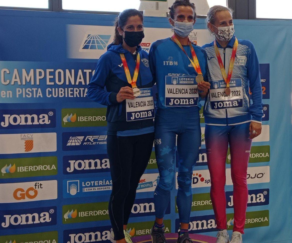 Oro en 1500 mts para María José de Toro