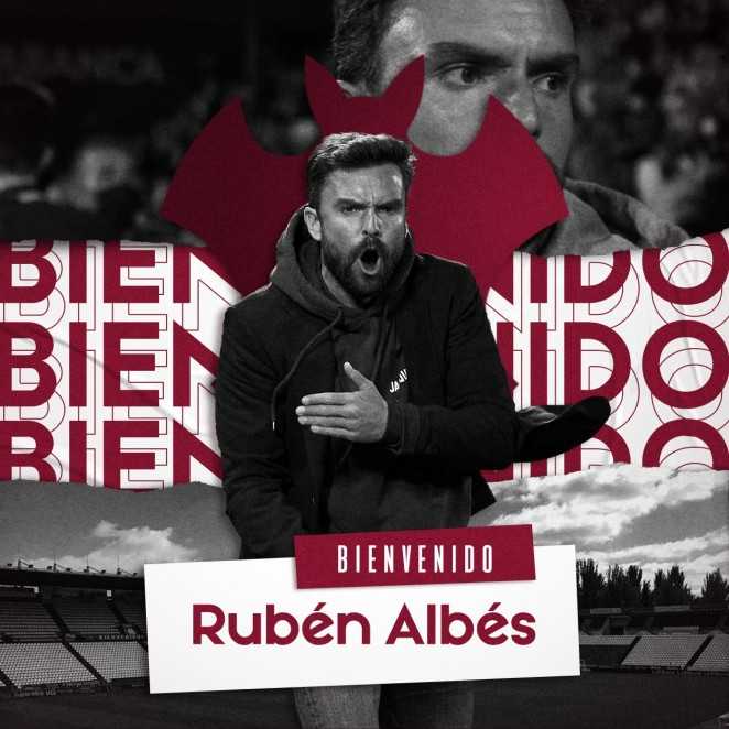 Ya es oficial: Rubén Albés es el nuevo entrenador del Albacete Balompié