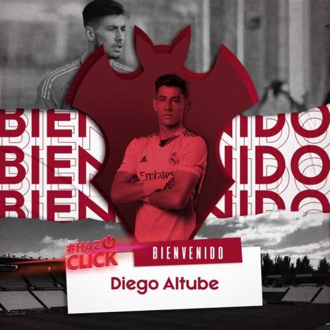 Altube ya es oficialmente jugador del Albacete Balompié
