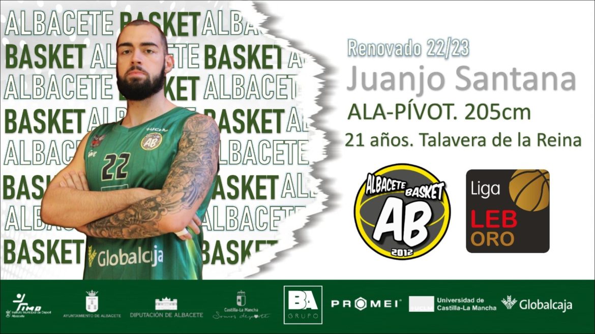 Juanjo Santana se queda en el Albacete Basket