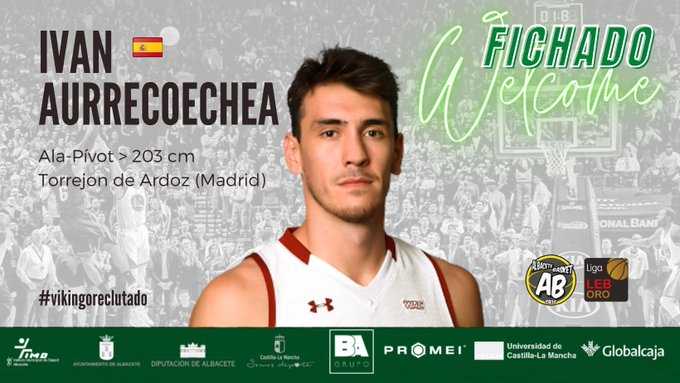 Iván Aurrecoechea es el primer fichaje del Albacete Basket