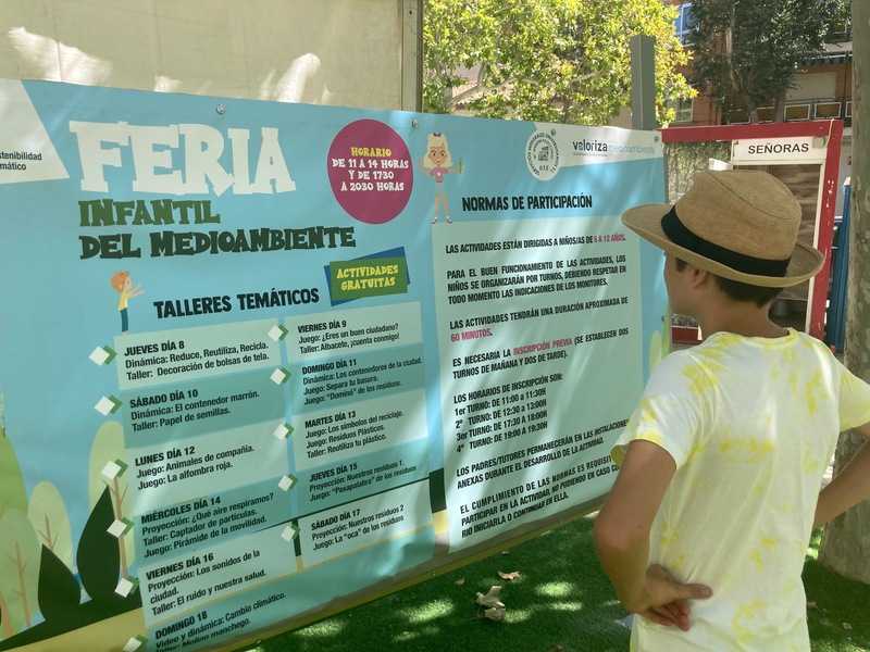 La Feria Infantil del Medio Ambiente ofrece talleres gratuitos de ecología en los Ejidos del Recinto Ferial para niños y niñas de entre 6 y 12 años