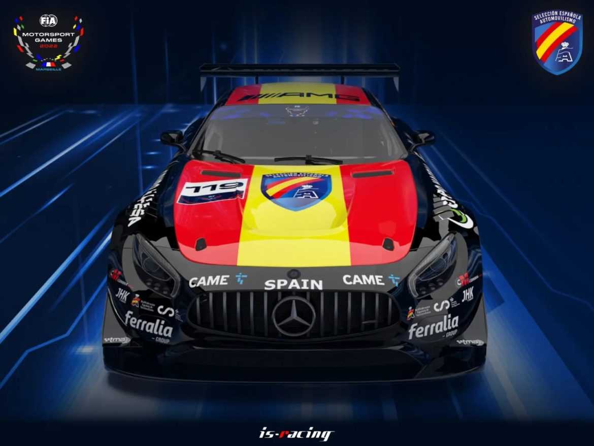 El piloto albaceteño Fernando Navarrete compite con la selección española en los FIA Sport Games