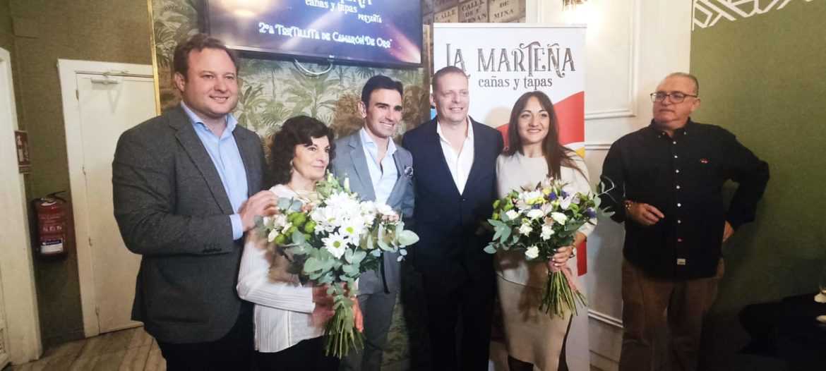 Sergio Serrano recibe su segunda Tortillita de Camarón de Oro