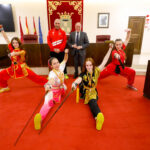 El alcalde felicita a las medallistas albaceteñas del Campeonato de España de Wushu Tradicional