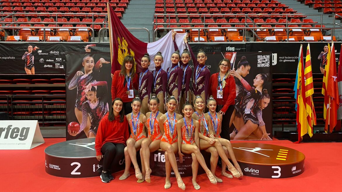 El Club Palas Escuela de Competición, brilla en el campeonato de España absoluta de conjuntos