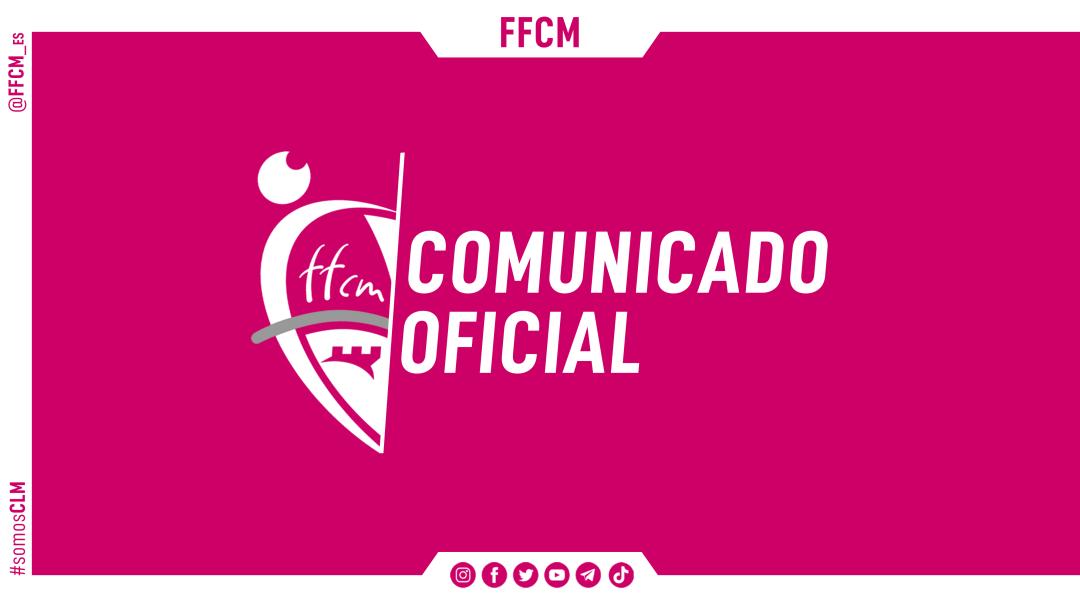 Comunicado oficial de la FFCM
