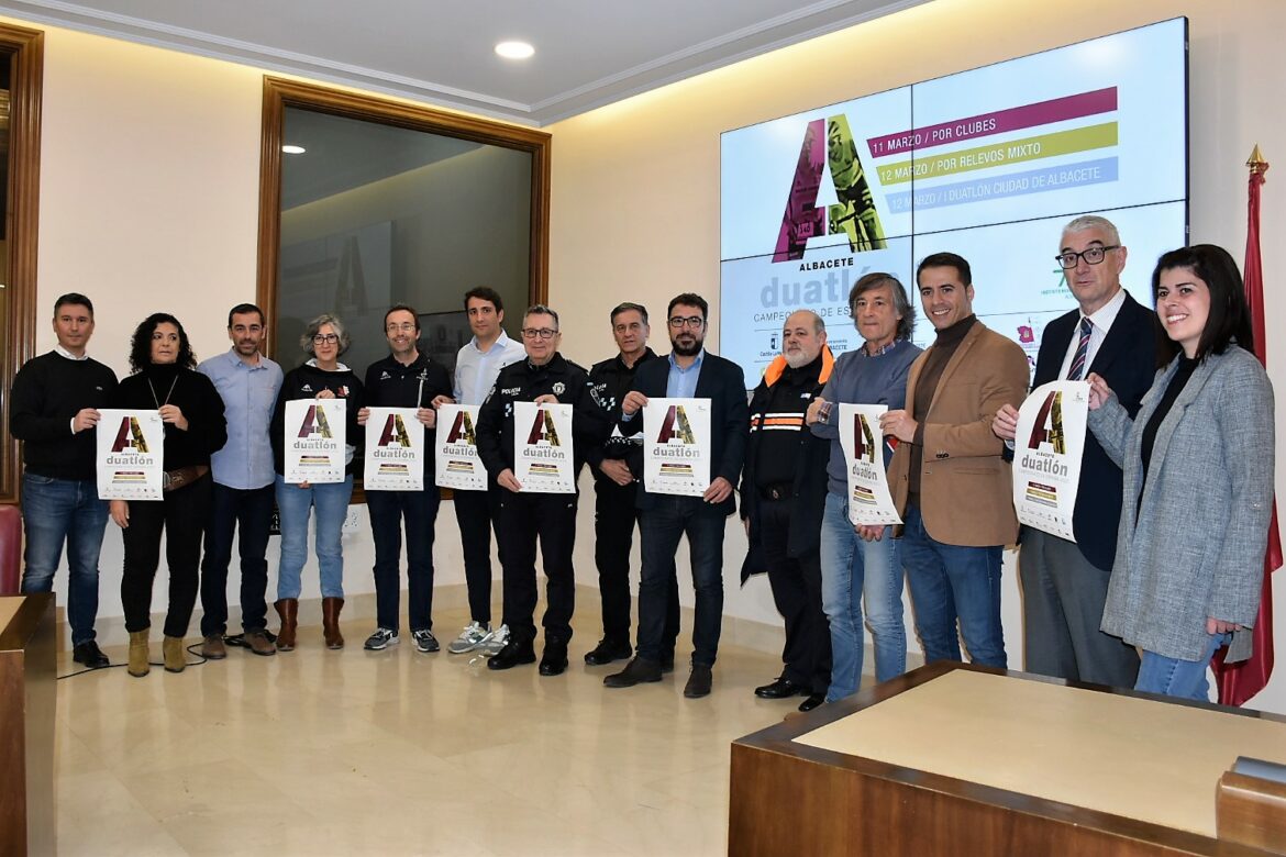 Más de 1.200 deportistas tomarán parte en el Campeonato de España de Duatlón que se            celebrará en Albacete los días 11 y 12 de marzo
