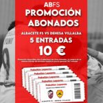 Nueva promoción para los abonados del Albacete FS