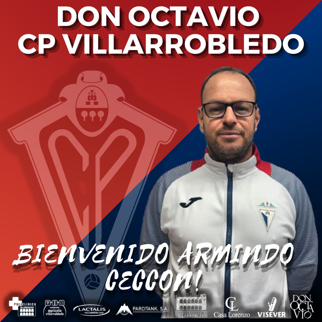 Armindo Ceccon, nuevo entrenador del CP Villarrobledo