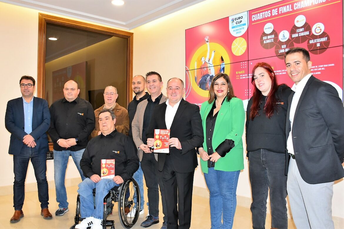 Albacete acoge esta semana los cuartos de final de la Champions de baloncesto en silla de ruedas