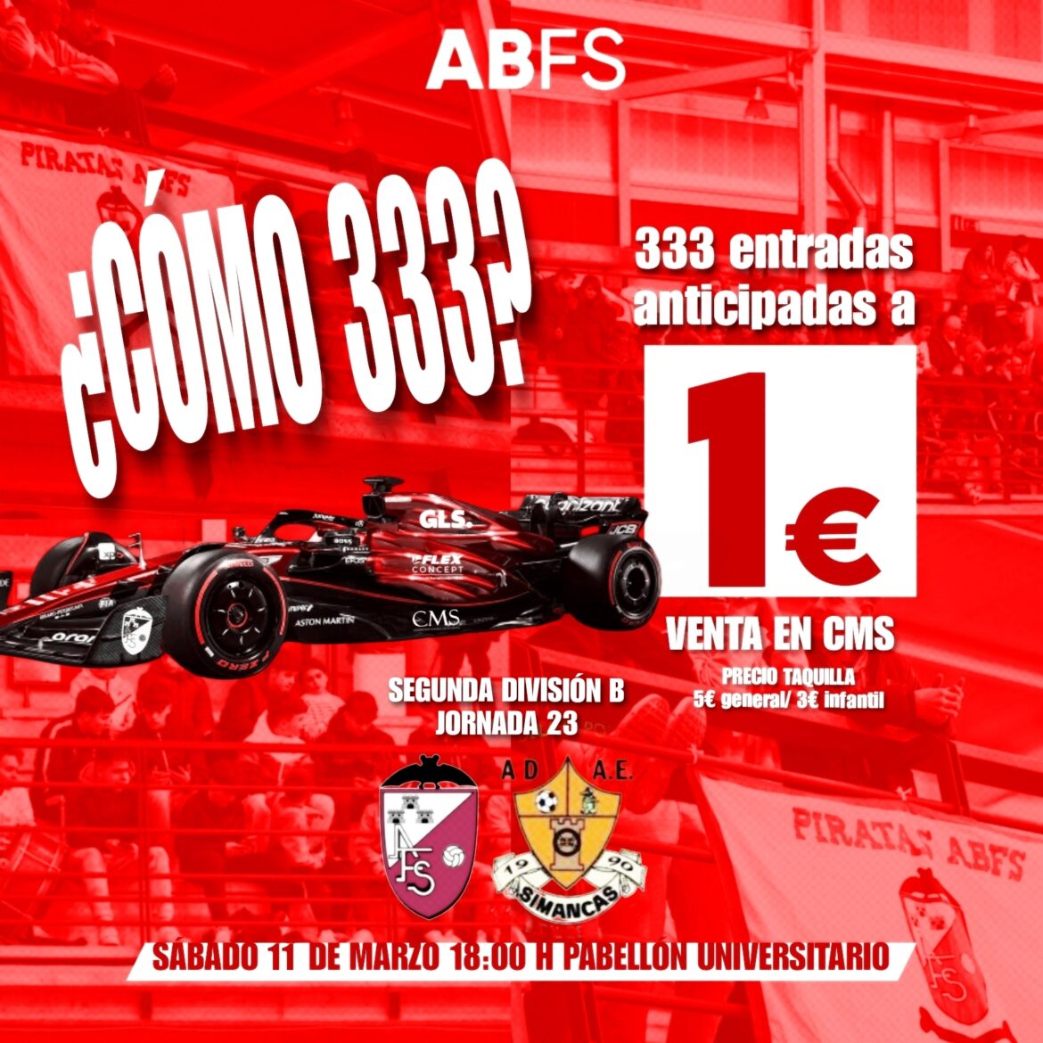 ¿Cómo 333? La promoción de venta de entradas para el Albacete FS -Adae Simancas
