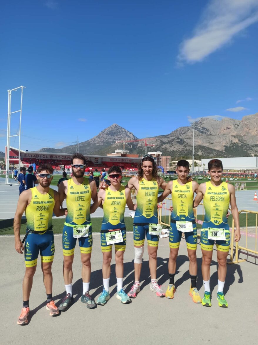 El Club Triatlón Albacete masculino asciende a Primera nacional de Duatlón