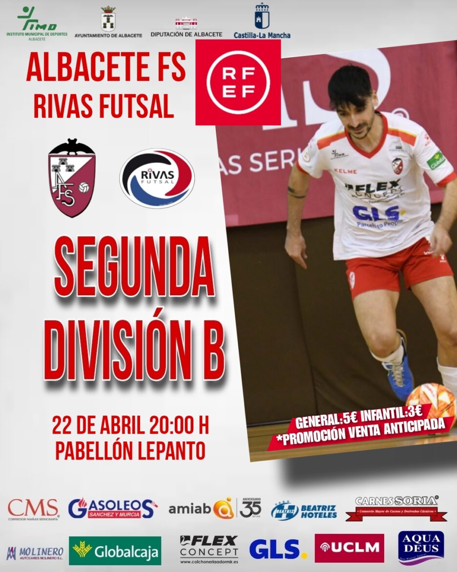 El Albacete FS recibe a Rivas Futsal en un duelo por todo lo alto